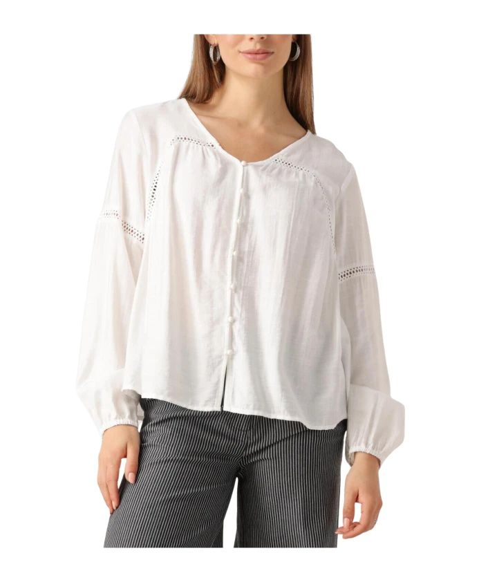 Белая блузка «Лилиана», универсальная и элегантная. Moves, белый
Белая блузка «Лилиана», универсальная и элегантная. Moves, белый