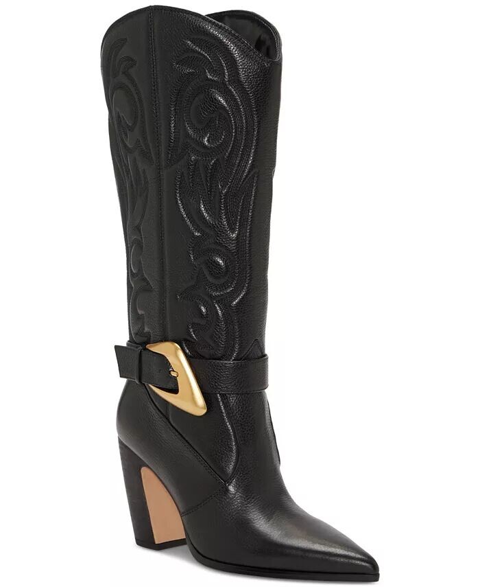 Женские ковбойские классические ботинки Biancaa с пряжками и широкой икрой Vince Camuto, черный
Женские ковбойские классические ботинки Biancaa с пряжками и широкой икрой Vince Camuto, черный