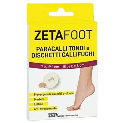 ZetaFoot - Круглые мозольные пилки + мозольные диски Zeta Farmaceutici
ZetaFoot - Круглые мозольные пилки + мозольные диски Zeta Farmaceutici