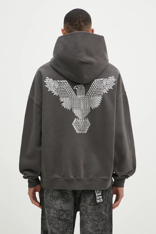 Хлопковая толстовка Eagle Ekcess Ksubi, серый
Хлопковая толстовка Eagle Ekcess Ksubi, серый