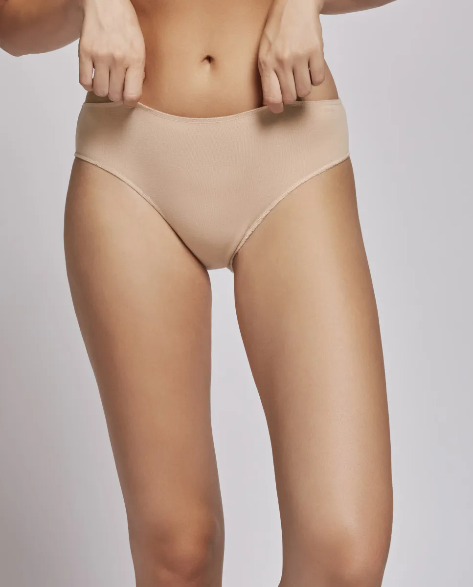 Простые трусики миди с органическим хлопком Gisela, цвет Nude
Простые трусики миди с органическим хлопком Gisela, цвет Nude