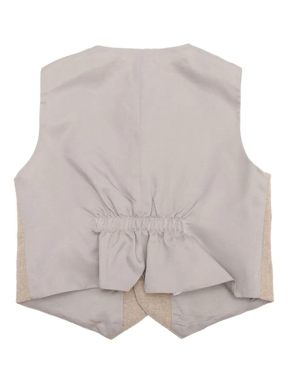 Жилет на пуговицах Il Gufo, нейтральный
Жилет на пуговицах Il Gufo, нейтральный