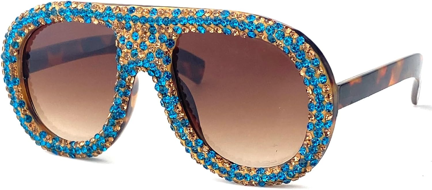 Ретро-солнцезащитные очки с блестками и стразами для женщин, большая оправа, бриллиантовый градиент, сверкающие концертные солнцезащитные очки для мужчин, очки-пилот mincl, Leopard
Ретро-солнцезащитные очки с блестками и стразами для женщин, большая оправа, бриллиантовый градиент, сверкающие концертные солнцезащитные очки для мужчин, очки-пилот mincl, Leopard