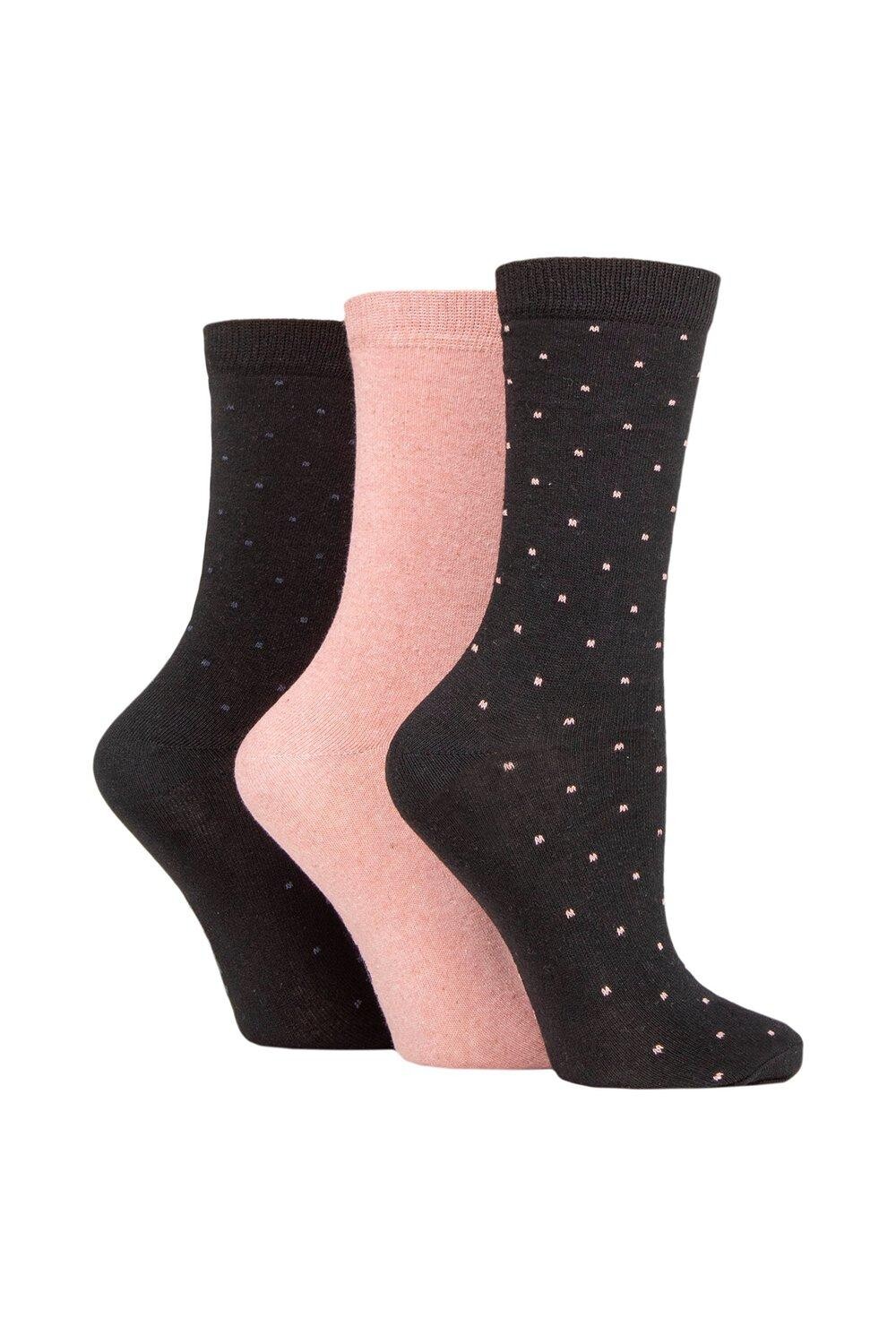 3 пары носков из 100% переработанного хлопка в горошек SOCKSHOP TORE, черный
3 пары носков из 100% переработанного хлопка в горошек SOCKSHOP TORE, черный