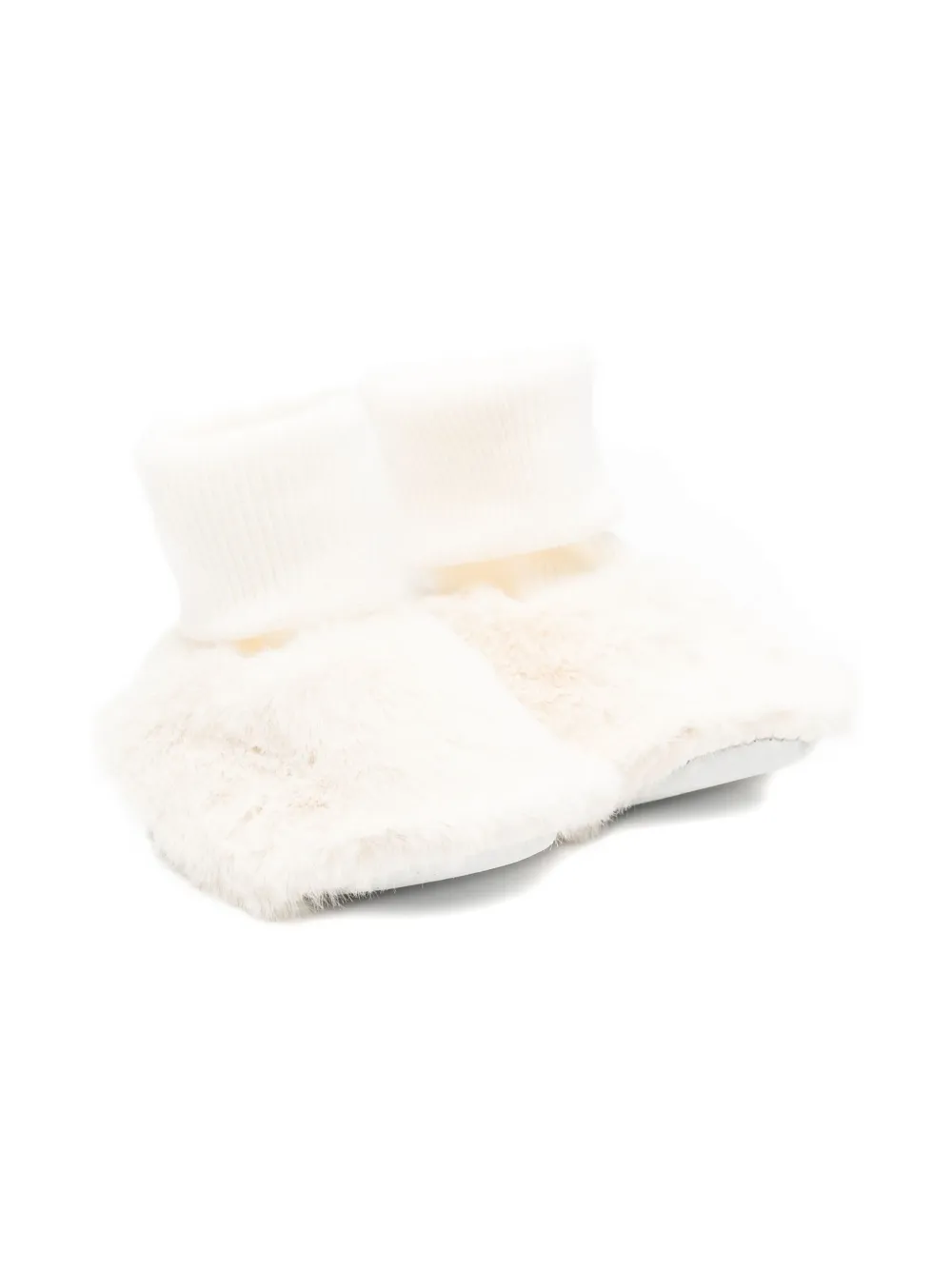 Тапочки из искусственного меха с ребристыми манжетами Tartine Et Chocolat, белый
Тапочки из искусственного меха с ребристыми манжетами Tartine Et Chocolat, белый