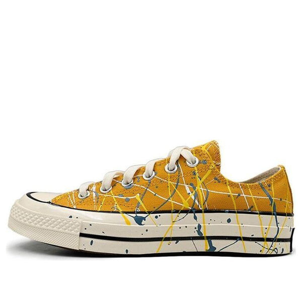 Кроссовки chuck 70 low 'paint splatter - sunflower gold' Converse, желтый
Кроссовки chuck 70 low 'paint splatter - sunflower gold' Converse, желтый
