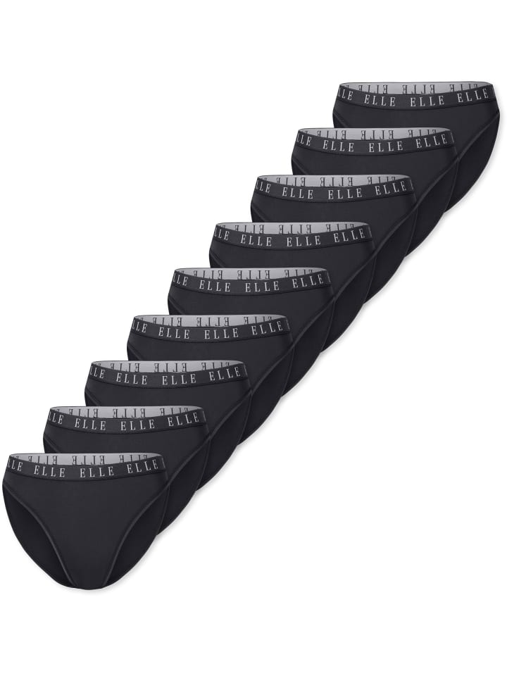 ELLE Трусы Slip High Leg Logo in Black
ELLE Трусы Slip High Leg Logo in Black