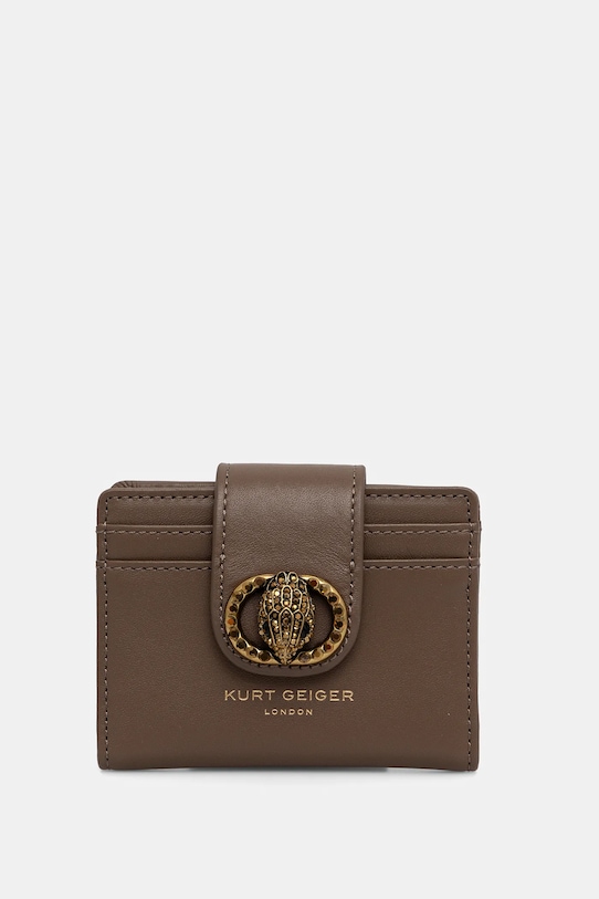Кожаный чехол для карт Kurt Geiger London, коричневый
Кожаный чехол для карт Kurt Geiger London, коричневый