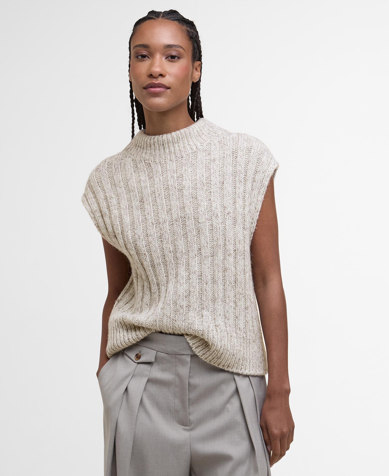 Свитер-жилет Barbour Anastasia, Oat
Свитер-жилет Barbour Anastasia, Oat