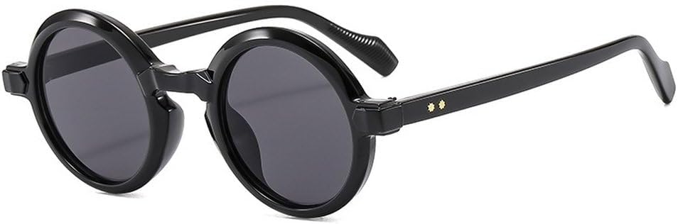 Ретро круглые панк-солнцезащитные очки для женщин, модные двухцветные градиентные очки с защитой от УФ-излучения UV400, мужские солнцезащитные очки с заклепками SKFGNX, Black Gray
Ретро круглые панк-солнцезащитные очки для женщин, модные двухцветные градиентные очки с защитой от УФ-излучения UV400, мужские солнцезащитные очки с заклепками SKFGNX, Black Gray