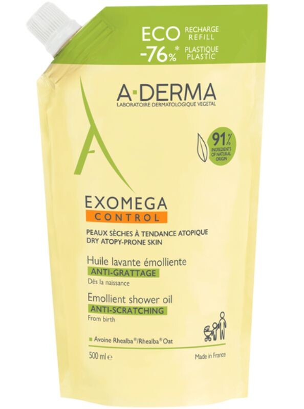 A-Derma Exomega Control моющее масло, 500 ml
A-Derma Exomega Control моющее масло, 500 ml