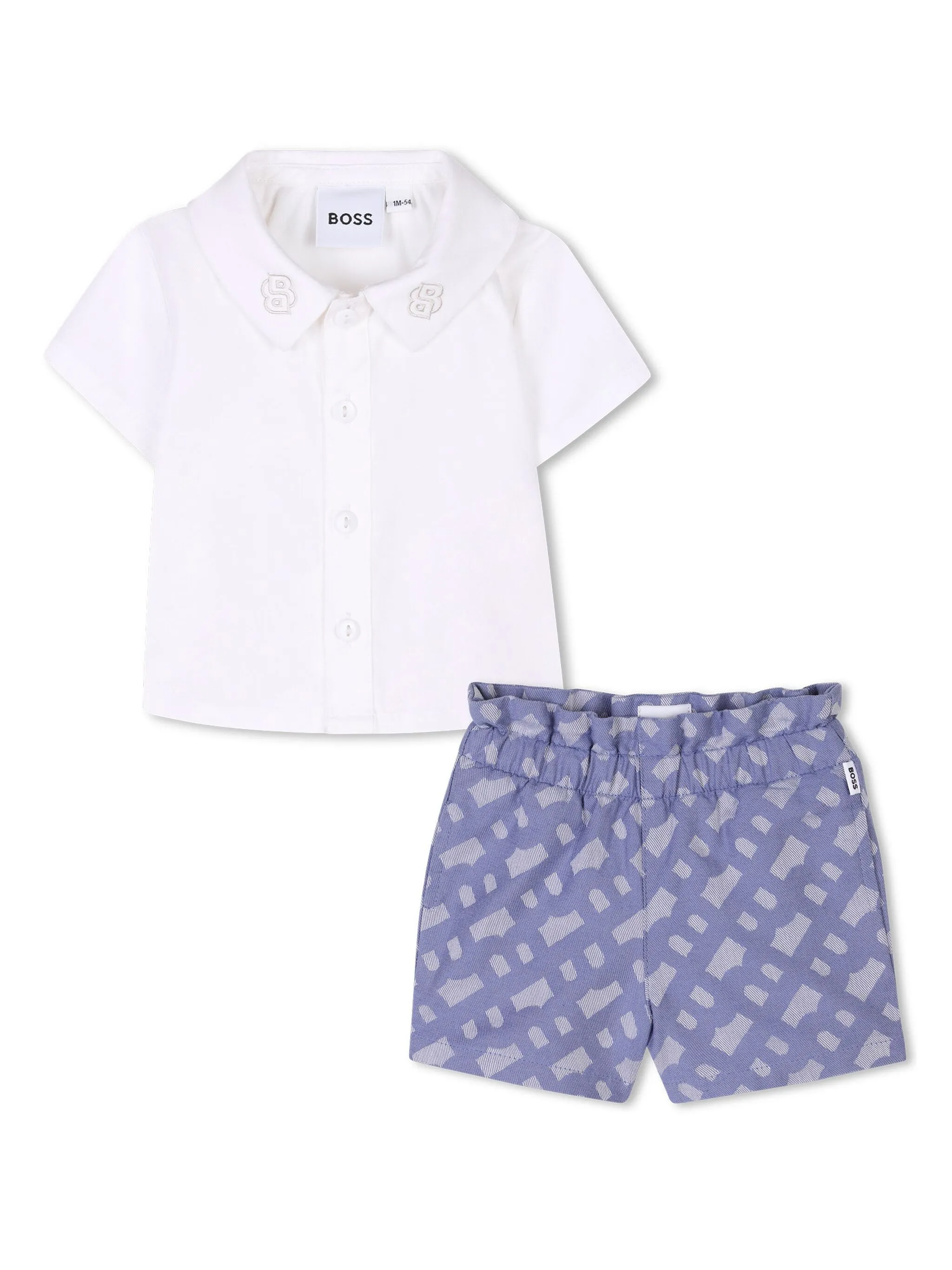 Комплект из боди и шортов Boss Kidswear, белый
Комплект из боди и шортов Boss Kidswear, белый