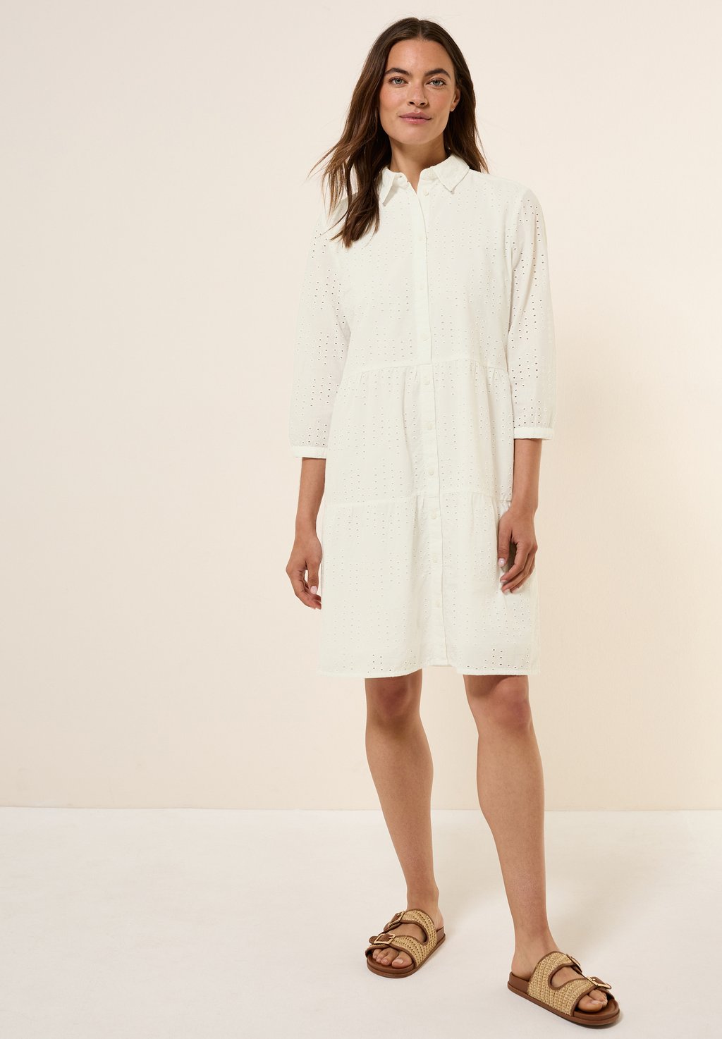 Платье-рубашка Cecil, кремовый
Платье-рубашка Cecil, кремовый