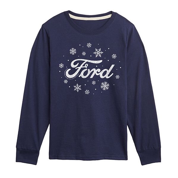 Футболка с длинным рукавом Ford logo snowflakes для мальчиков 8-20 Licensed Character, Navy
Футболка с длинным рукавом Ford logo snowflakes для мальчиков 8-20 Licensed Character, Navy