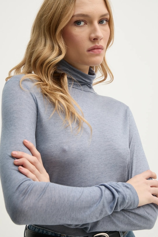 Лонгслив с добавлением шерсти Sisley, синий
Лонгслив с добавлением шерсти Sisley, синий