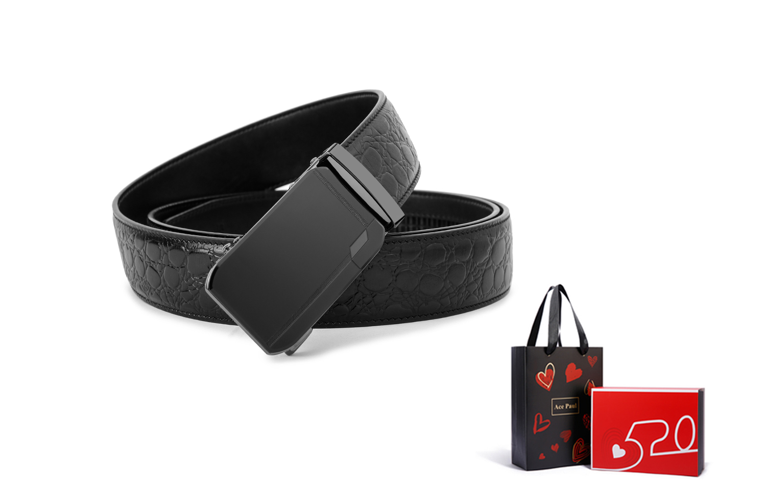 Ace Paul Ремень из натуральной кожи для мужчин черный шириной 3.5 см, Black stone pattern 110cm + Valentine's Day gift box
Ace Paul Ремень из натуральной кожи для мужчин черный шириной 3.5 см, Black stone pattern 110cm + Valentine's Day gift box