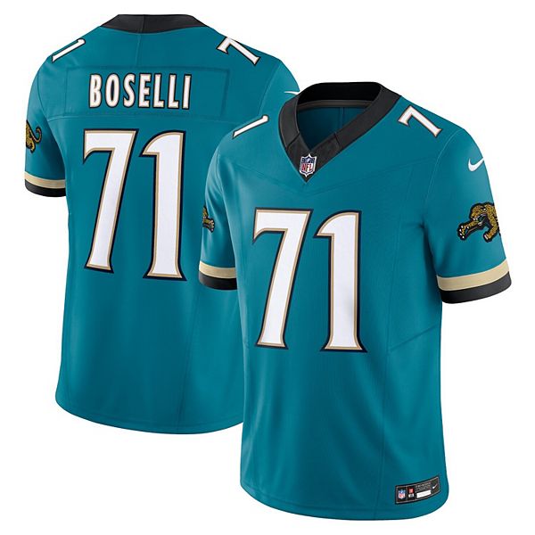 Мужская футболка Tony Boselli Jacksonville Jaguars Prowler Throwback Vapor FUSE Limited Nike
Мужская футболка Tony Boselli Jacksonville Jaguars Prowler Throwback Vapor FUSE Limited Nike