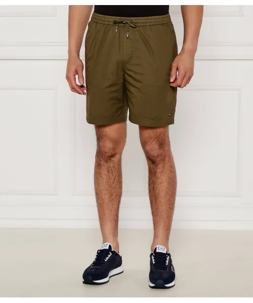 Шорты Regular fit Tommy Hilfiger, зеленый 
Шорты Regular fit Tommy Hilfiger, зеленый