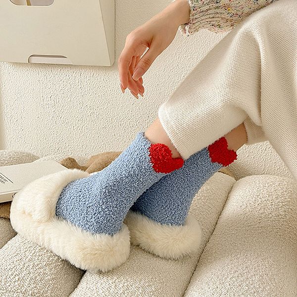 Женские утепленные носки для дома 3 пары Coral Fleece Anna-Kaci, Black
Женские утепленные носки для дома 3 пары Coral Fleece Anna-Kaci, Black