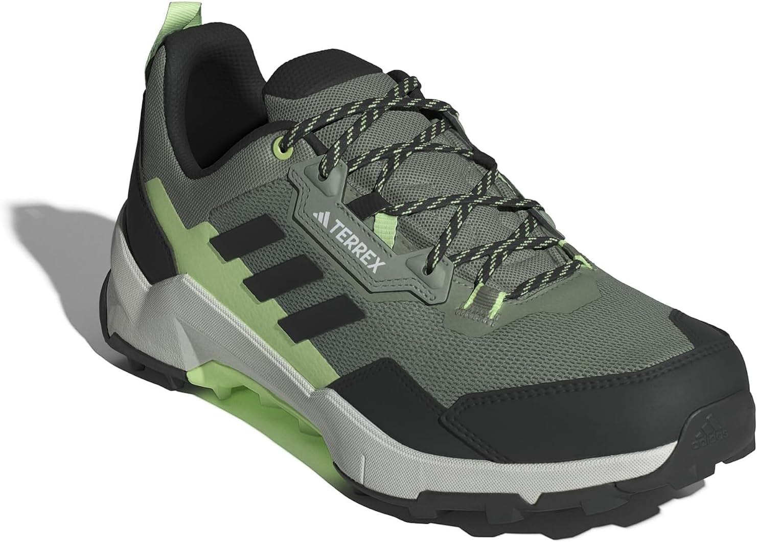 Мужские походные кроссовки Adidas Terrex Ax4, черный/зеленый
Мужские походные кроссовки Adidas Terrex Ax4, черный/зеленый