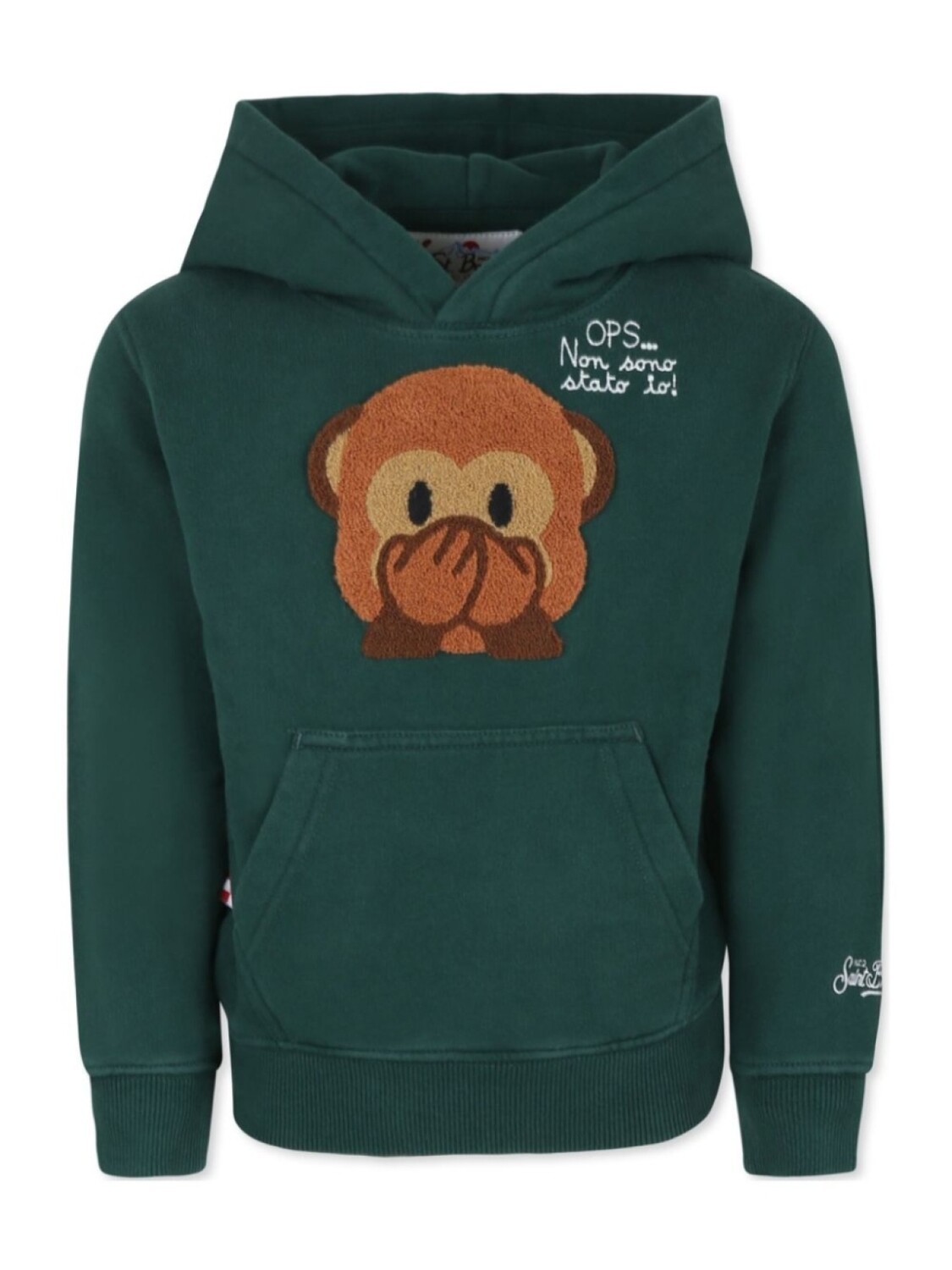 Толстовка с капюшоном с аппликацией MC2 Saint Barth Kids, зеленый
Толстовка с капюшоном с аппликацией MC2 Saint Barth Kids, зеленый