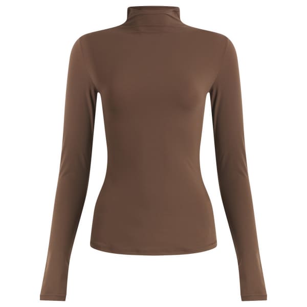 Подходит всем: топ с длинными рукавами и высоким воротником Skims, Cocoa
Подходит всем: топ с длинными рукавами и высоким воротником Skims, Cocoa