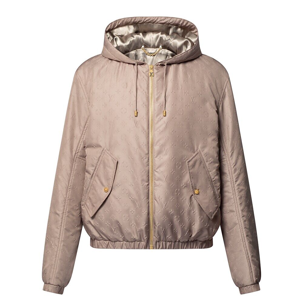 Утепленная ветровка с монограммой Louis Vuitton, бежевый
Утепленная ветровка с монограммой Louis Vuitton, бежевый