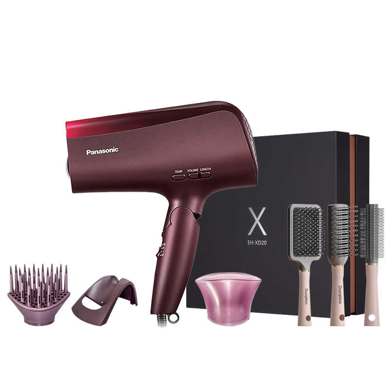 Фен для волос 1800W Air Serum Black Technology EH-XD20 Panasonic, EH-XD20 Crimson+Comb Three-Piece Set
Фен для волос 1800W Air Serum Black Technology EH-XD20 Panasonic, EH-XD20 Crimson+Comb Three-Piece Set