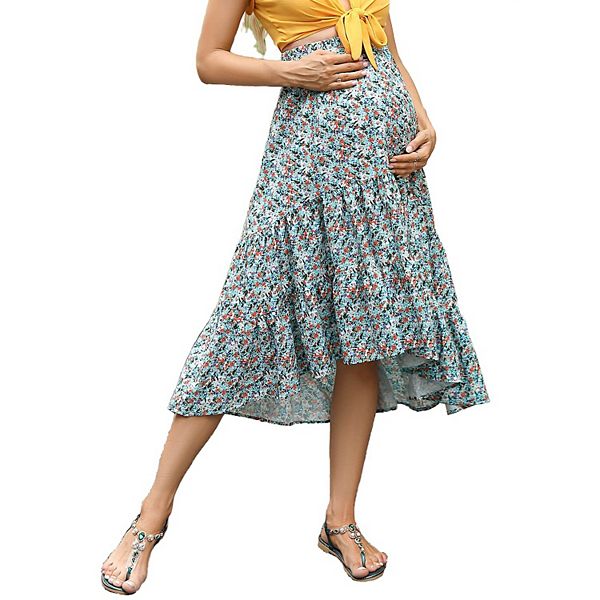 Женское платье-юбка макси для беременных с цветочным принтом Seoria, Orange Blossom
Женское платье-юбка макси для беременных с цветочным принтом Seoria, Orange Blossom