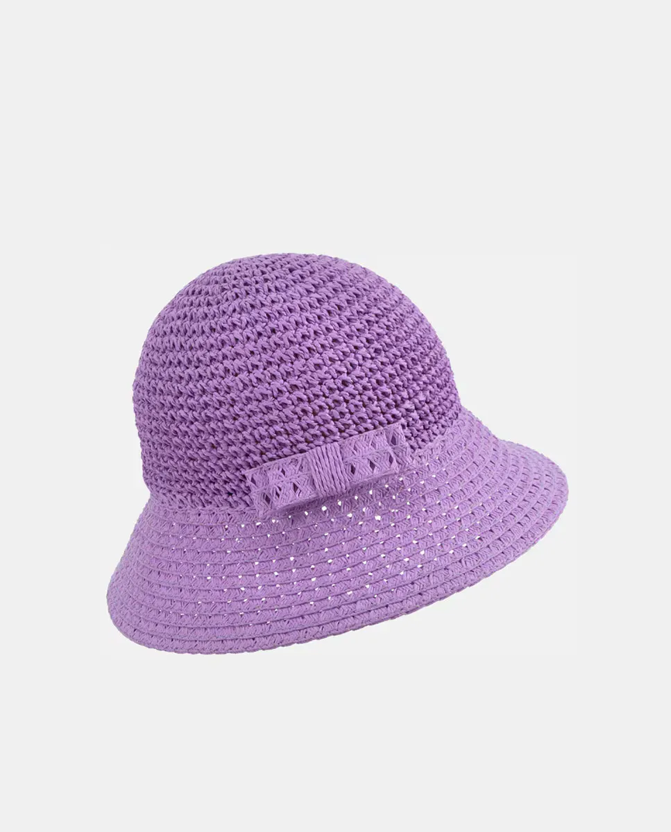 Бумажный клош фиолетового цвета с бантом Seeberger, фиолетовый
Бумажный клош фиолетового цвета с бантом Seeberger, фиолетовый