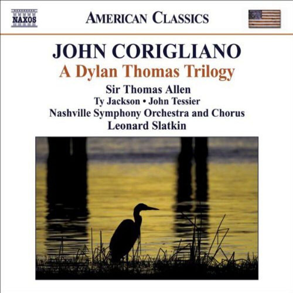 Диск CD Corigliano: Dylan Thomas Trilogy - John Corigliano, Leonard Slatkin, Thomas Allen, Nashville Symphony Orchestra, Nashville Symphony Chorus
Диск CD Corigliano: Dylan Thomas Trilogy - John Corigliano, Leonard Slatkin, Thomas Allen, Nashville Symphony Orchestra, Nashville Symphony Chorus