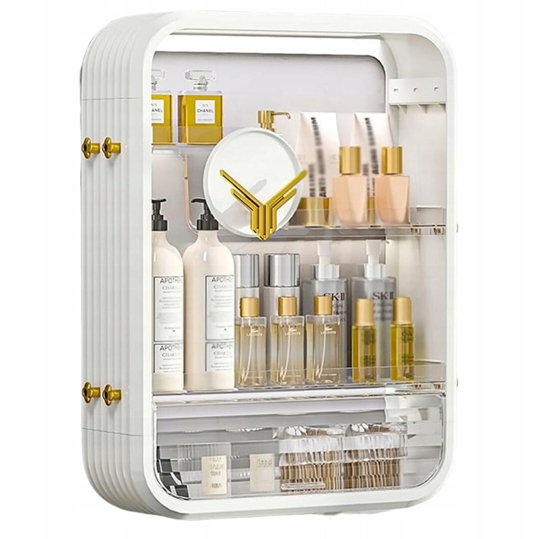 Шкаф-органайзер для косметических кистей настенный подвесной белый F24 M Korbi
Шкаф-органайзер для косметических кистей настенный подвесной белый F24 M Korbi