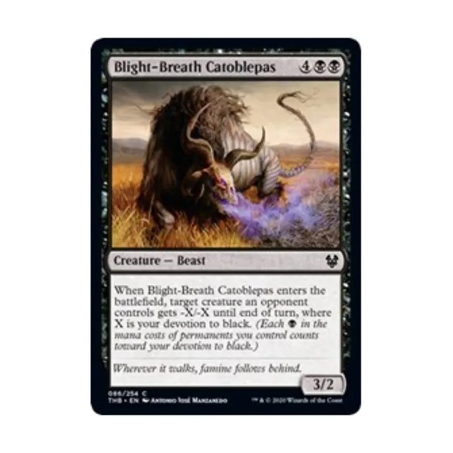 CCG Катоблепас Гнильного Дыхания (клавиша C), MTG - Theros Beyond Death
CCG Катоблепас Гнильного Дыхания (клавиша C), MTG - Theros Beyond Death