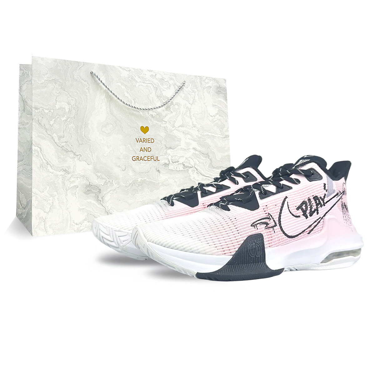 Баскетбольные кроссовки Air Max Impact 3 Basketball Shoes Men Low-Top Black/White/Pink Nike
Баскетбольные кроссовки Air Max Impact 3 Basketball Shoes Men Low-Top Black/White/Pink Nike