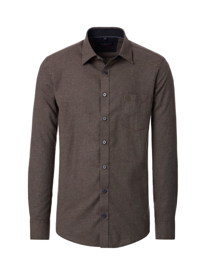 Повседневная рубашка коричневого цвета CASAMODA
Повседневная рубашка коричневого цвета CASAMODA