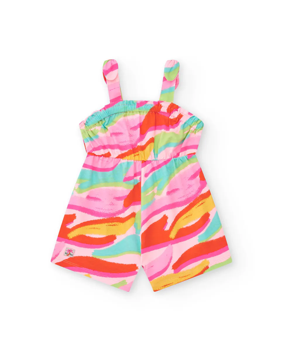 Короткий комбинезон для девочки с принтом и эластичным поясом Tuc tuc, многоцветный
Короткий комбинезон для девочки с принтом и эластичным поясом Tuc tuc, многоцветный