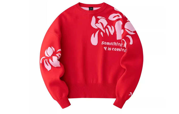 Свитер из серии «Год Дракона» для женщин насыщенного красного цвета ANTA, красный
Свитер из серии «Год Дракона» для женщин насыщенного красного цвета ANTA, красный