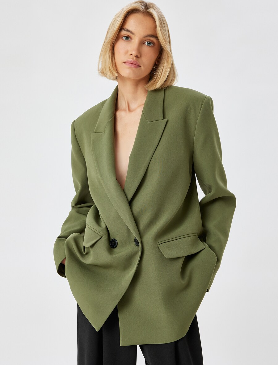 Блейзер Koton, зеленый
Блейзер Koton, зеленый