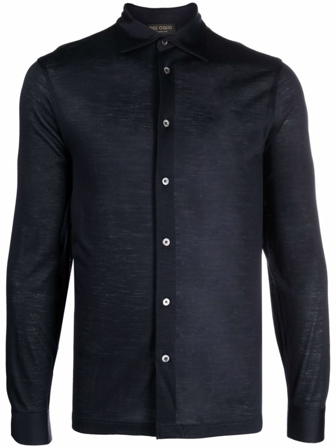 Шерстяной кардиган с заостренным воротником Dell'oglio, синий
Шерстяной кардиган с заостренным воротником Dell'oglio, синий