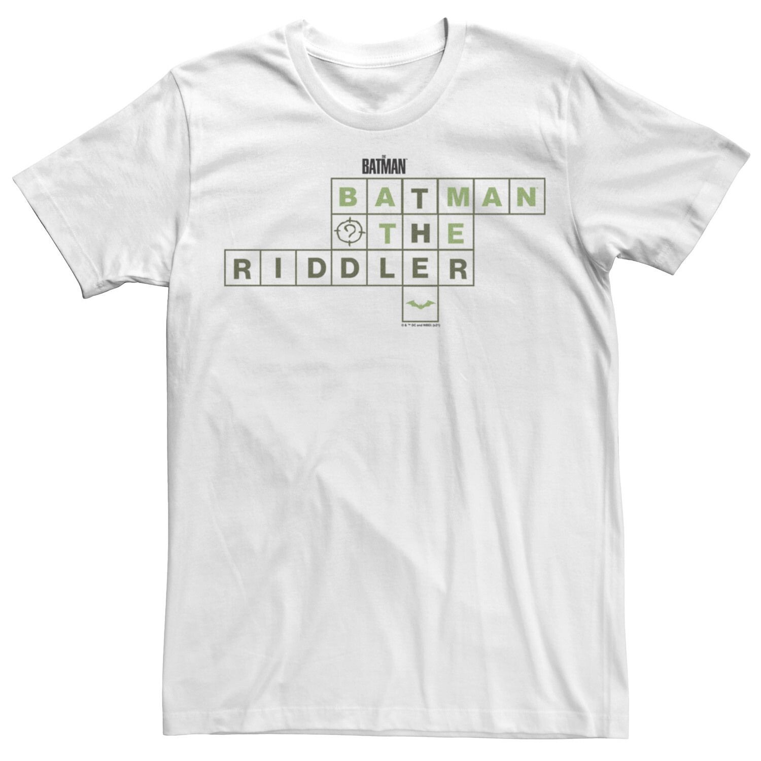 Мужская футболка DC Comics The Batman Crossword Riddler Licensed Character
Мужская футболка DC Comics The Batman Crossword Riddler Licensed Character