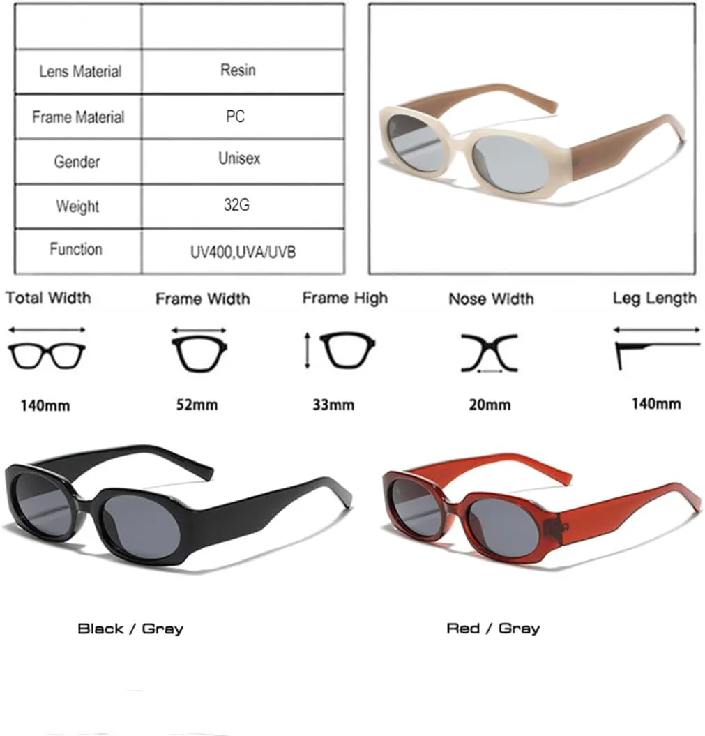 Модные многоугольные прямоугольные солнцезащитные очки-гелевые защитные очки для женщин, ретро-очки, защита от УФ-излучения UV400 для мужчин UATXTAU, Blue Light Tea
Модные многоугольные прямоугольные солнцезащитные очки-гелевые защитные очки для женщин, ретро-очки, защита от УФ-излучения UV400 для мужчин UATXTAU, Blue Light Tea