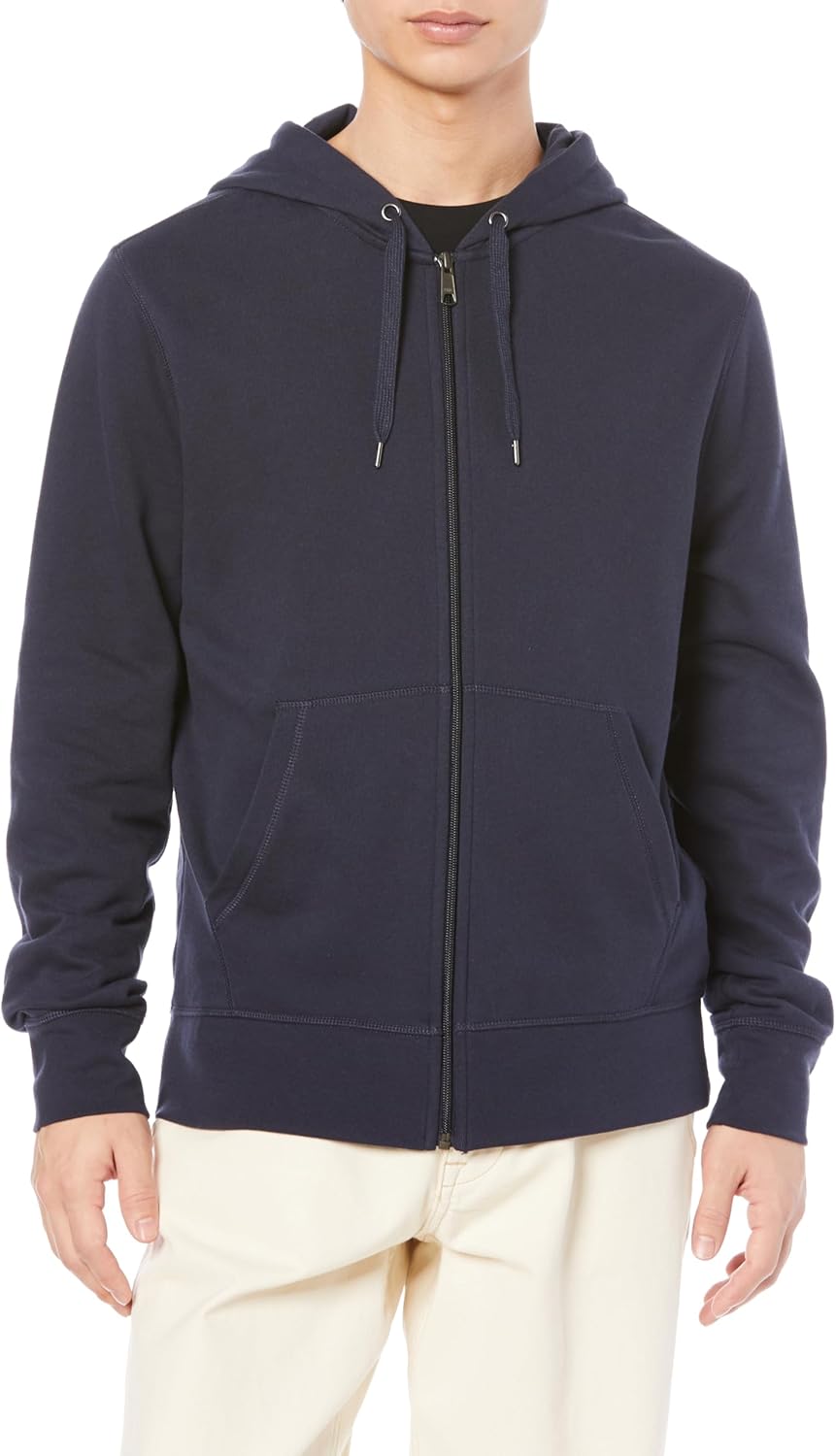 Худи на молнии Amazon Essentials, легкая, из французского трикотажа, свободного кроя, мужская, темно-синий
Худи на молнии Amazon Essentials, легкая, из французского трикотажа, свободного кроя, мужская, темно-синий