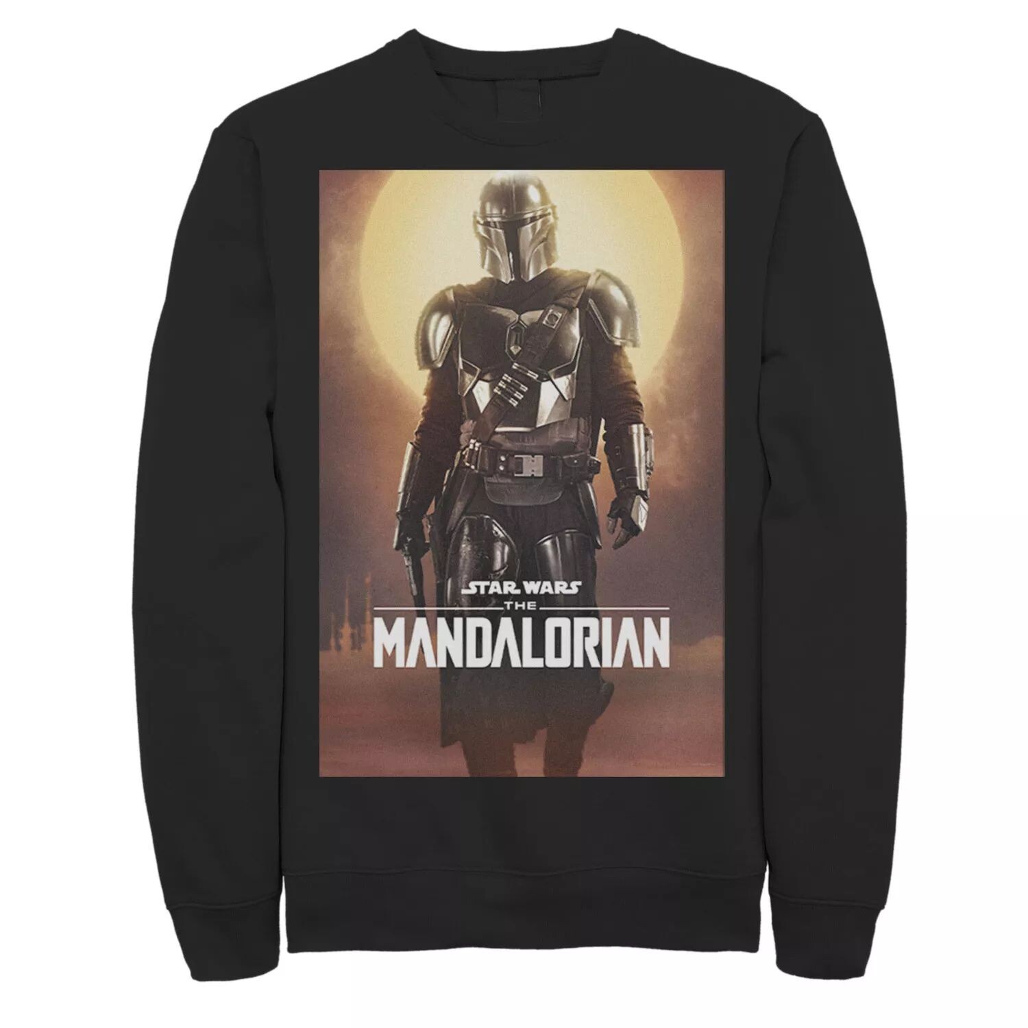 Мужской свитшот с плакатом «Звездные войны и мандалорский персонаж» Licensed Character
Мужской свитшот с плакатом «Звездные войны и мандалорский персонаж» Licensed Character