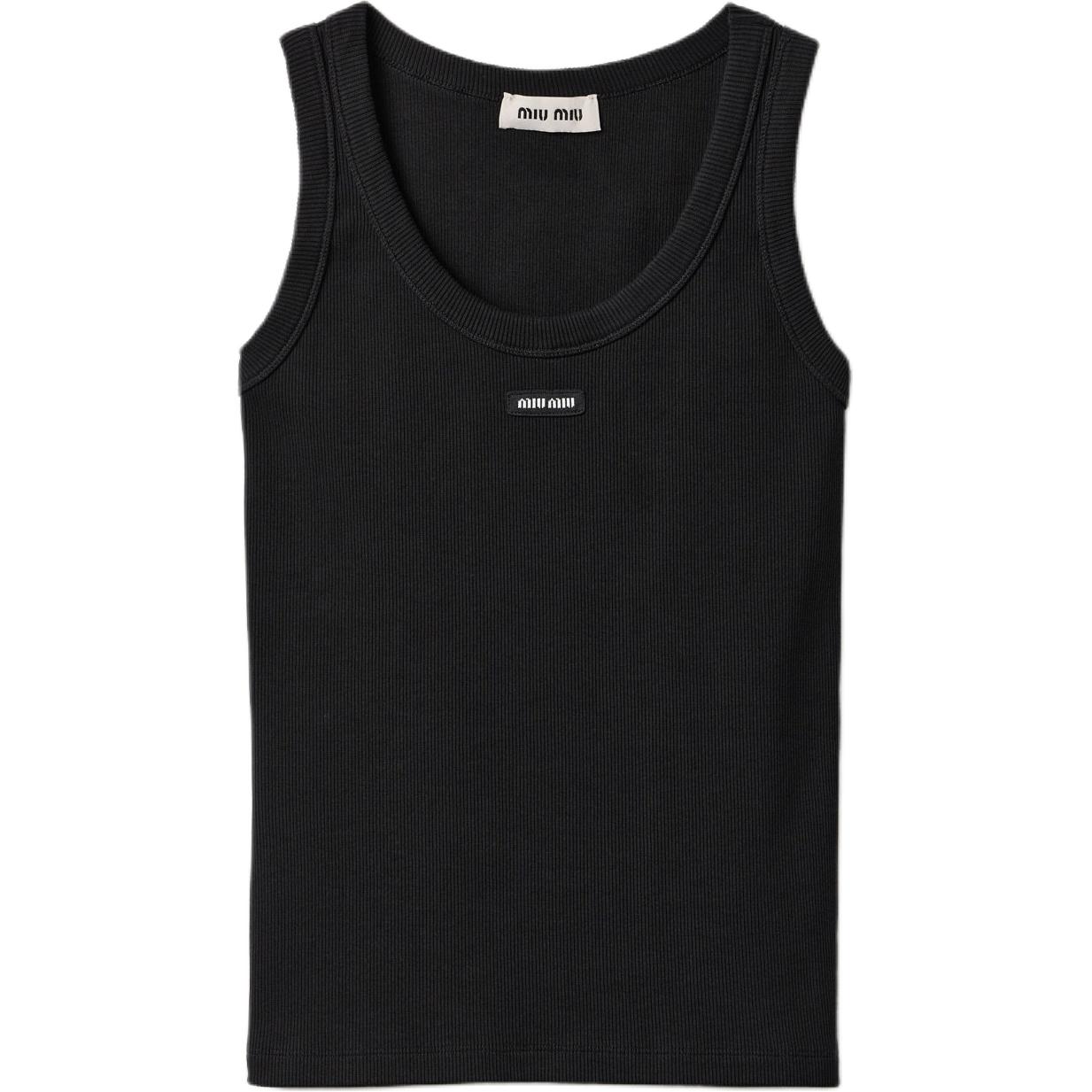 MIU MIU Женский черный топ Tank
MIU MIU Женский черный топ Tank