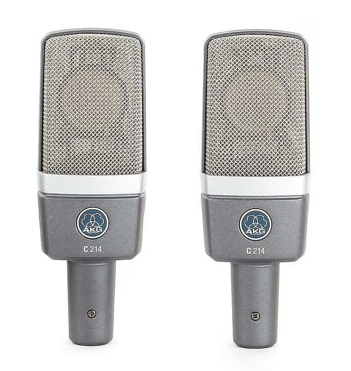Конденсаторный микрофон AKG C214 Stereo Matched Pair
Конденсаторный микрофон AKG C214 Stereo Matched Pair