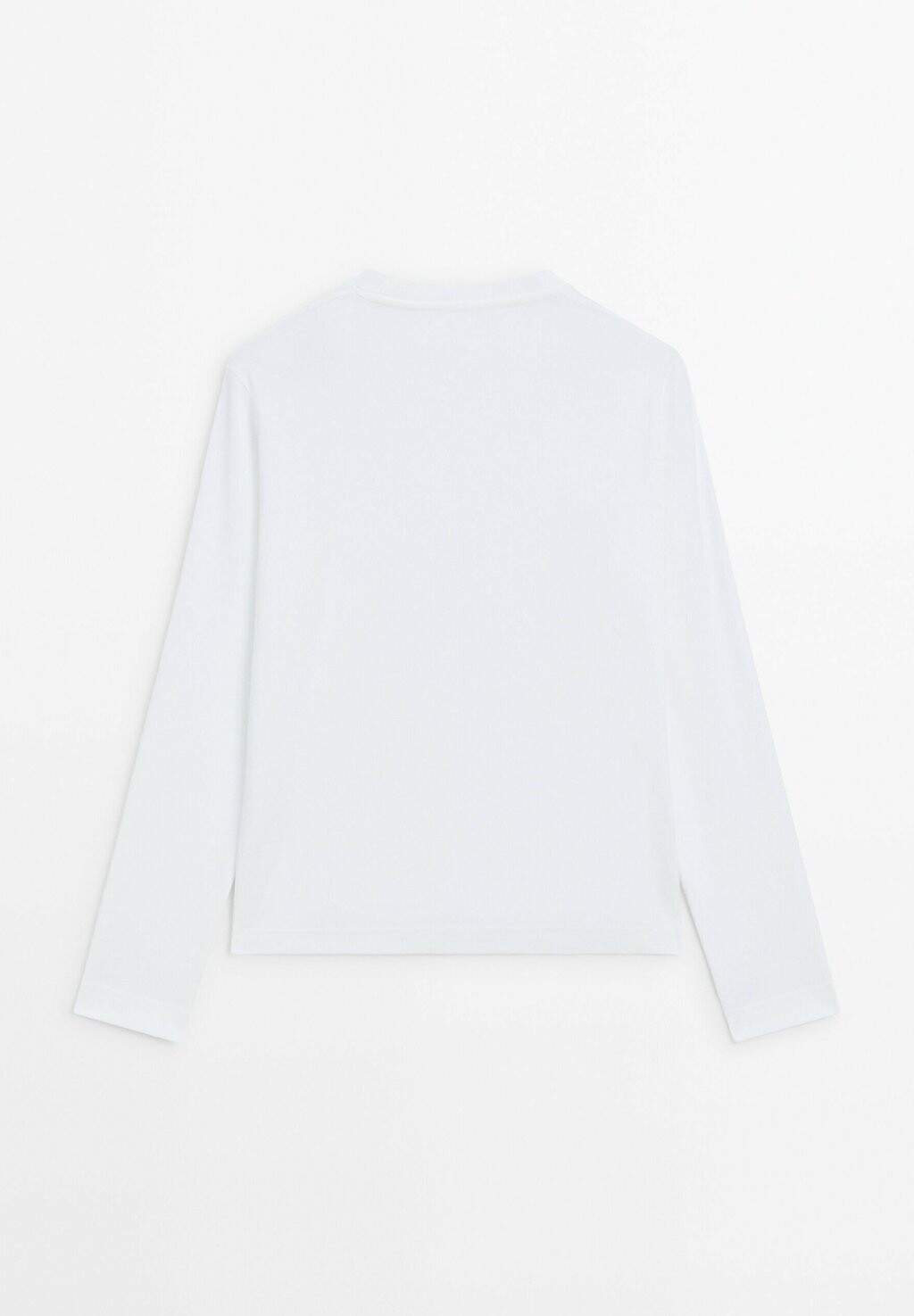 Топ с длинными рукавами Massimo Dutti, белый
Топ с длинными рукавами Massimo Dutti, белый