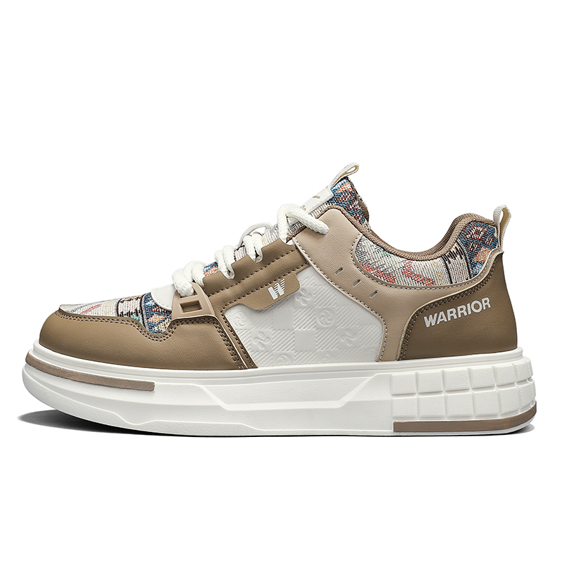 WARRIOR Антискользящие и износостойкие низкие скейтерские кроссовки для мужчин с эффектом увеличения роста - бежевый хаки, цвет Beige Khaki
WARRIOR Антискользящие и износостойкие низкие скейтерские кроссовки для мужчин с эффектом увеличения роста - бежевый хаки, цвет Beige Khaki