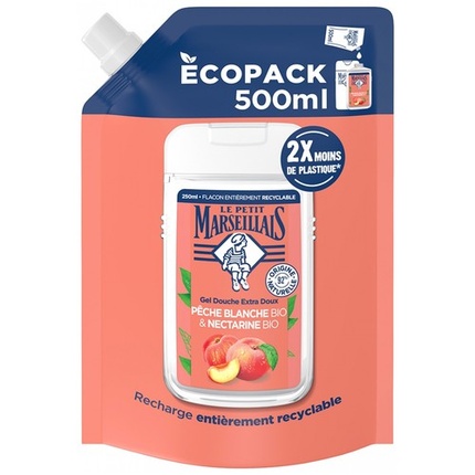 Экстрамягкий гель для душа «Белый персик и нектарин» Органический Le Petit Marseillais
Экстрамягкий гель для душа «Белый персик и нектарин» Органический Le Petit Marseillais