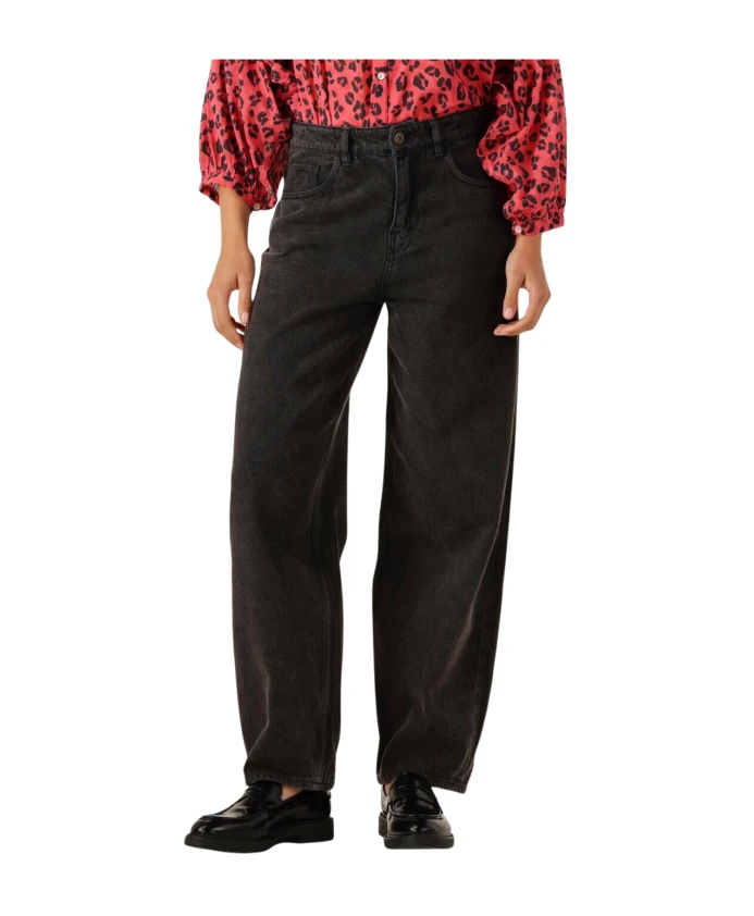 Черные широкие брюки для женщин By-Bar, черный
Черные широкие брюки для женщин By-Bar, черный