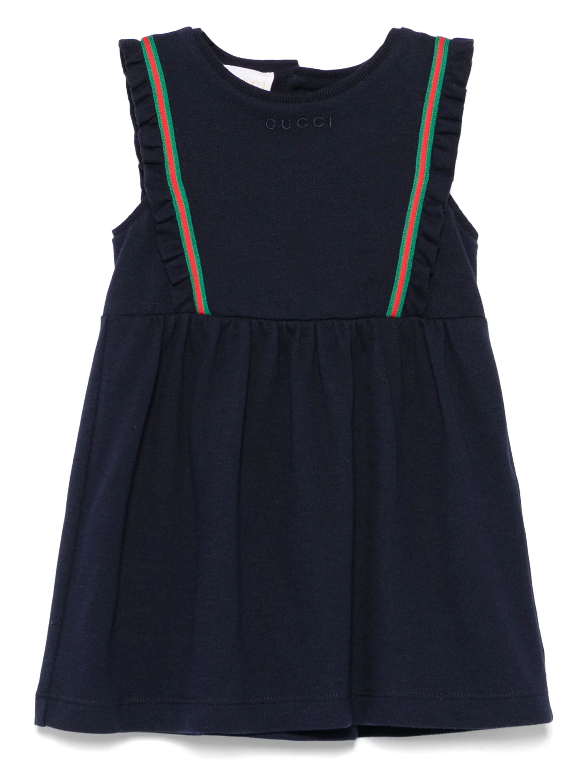 Платье с отделкой Web Gucci Kids, синий
Платье с отделкой Web Gucci Kids, синий